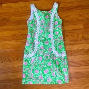 Lilly Pulitzer Pink and Green Dress